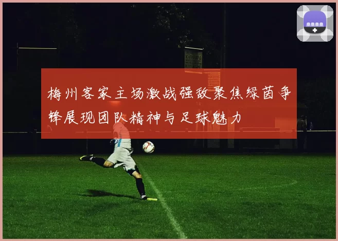 梅州客家主场激战强敌聚焦绿茵争锋展现团队精神与足球魅力
